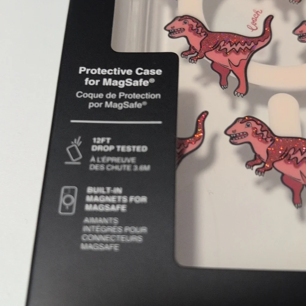 Coach Glitter Rexy iPhone 15 Pro Max Case